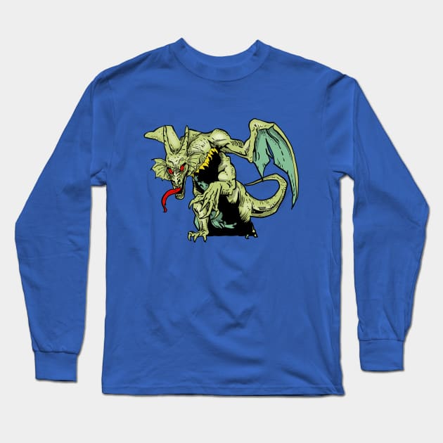 dragon pet Long Sleeve T-Shirt by Lambdog comics!